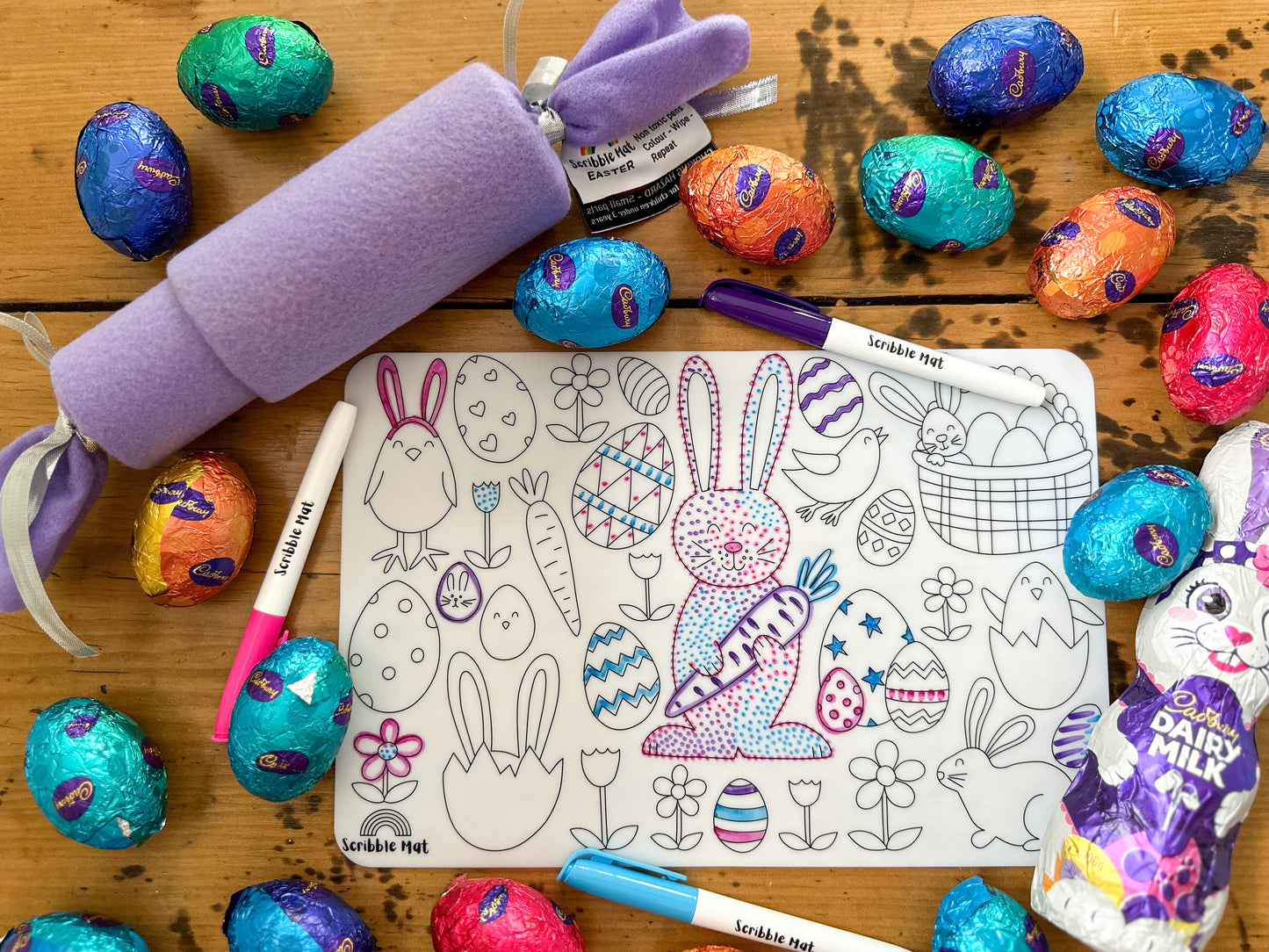 Easter Cracker Reusable Scribble Mat