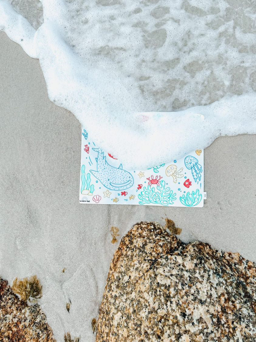 Under the Sea Reusable Scribble Mat