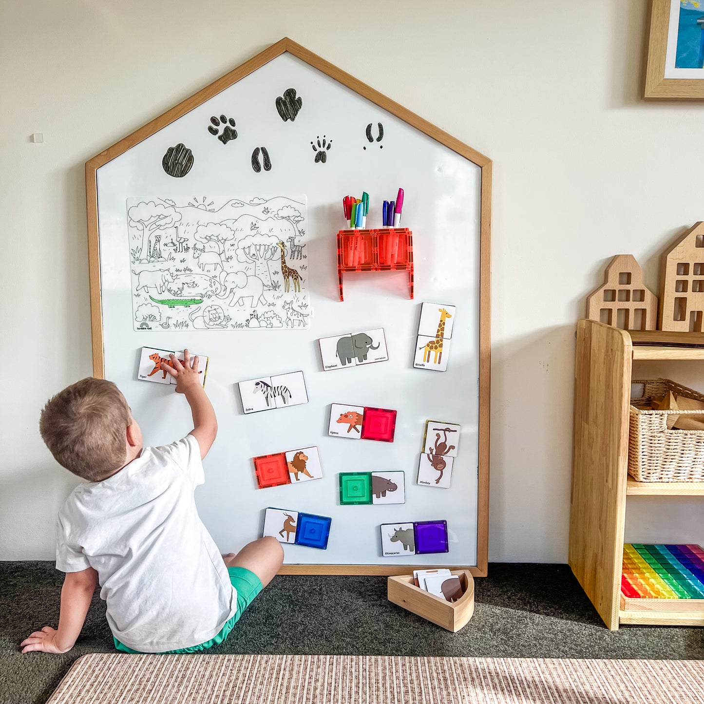 Going on Safari Reusable Scribble Mat