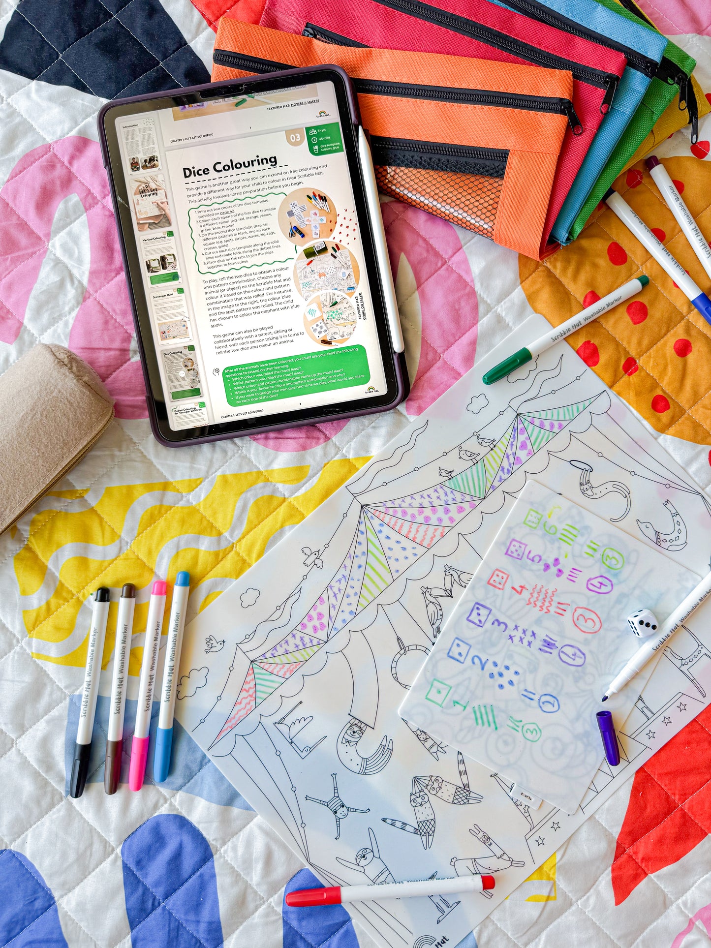 eBook - 20+ Play Ideas, Recipes & Templates to Expand your Play with Scribble Mat