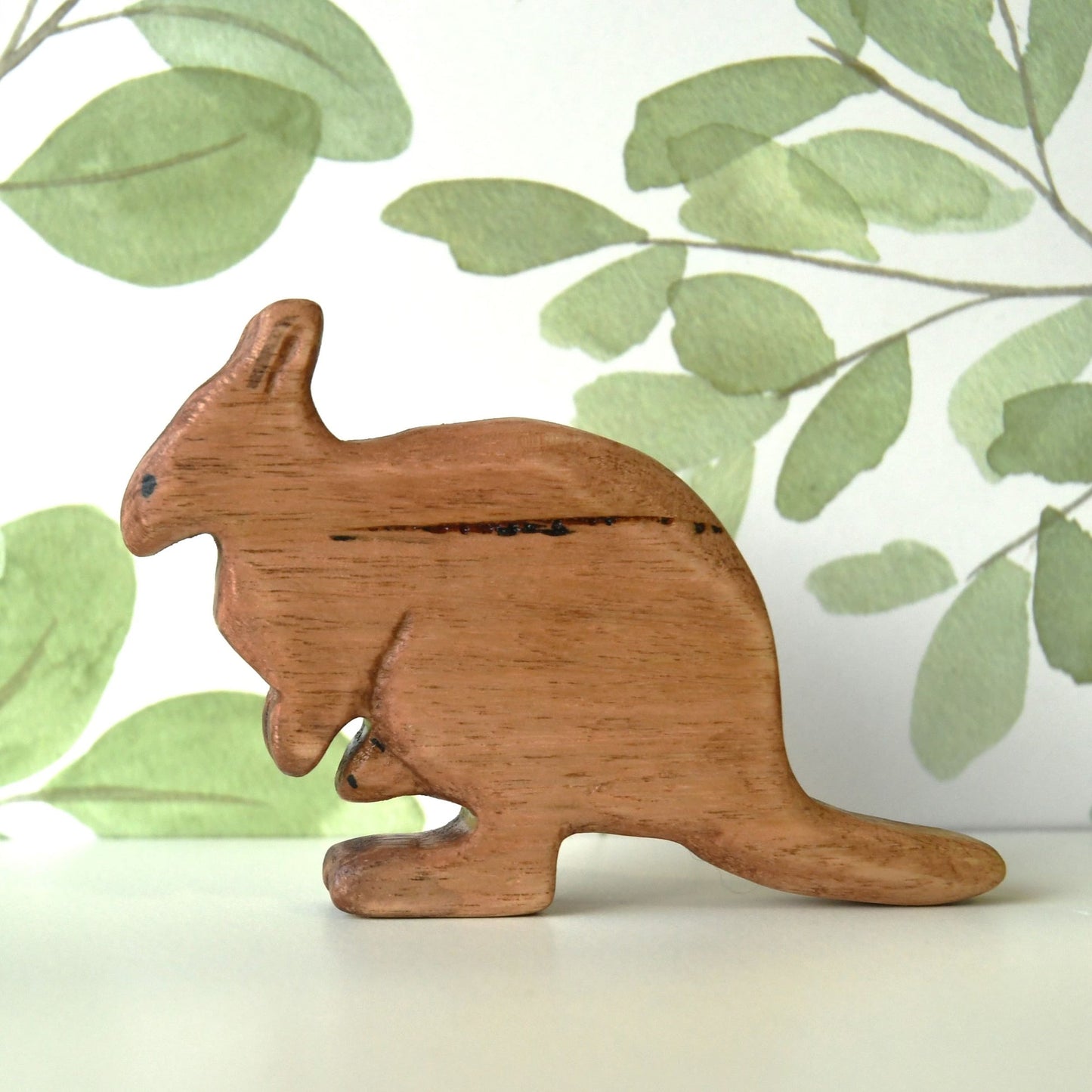 Wallaby Wooden Toy