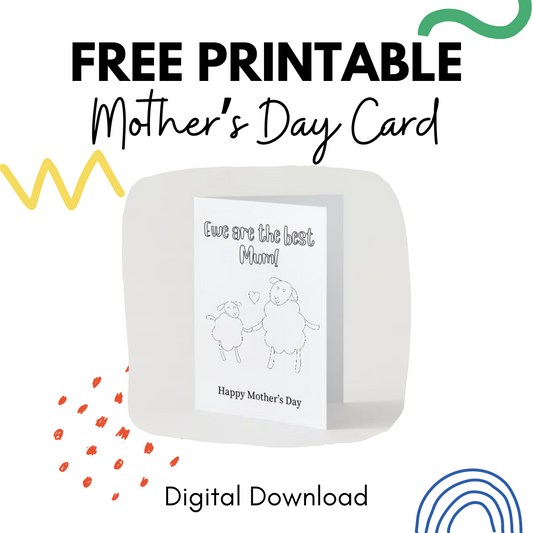 Printable - Mother's Day Card - FREE Digital Download