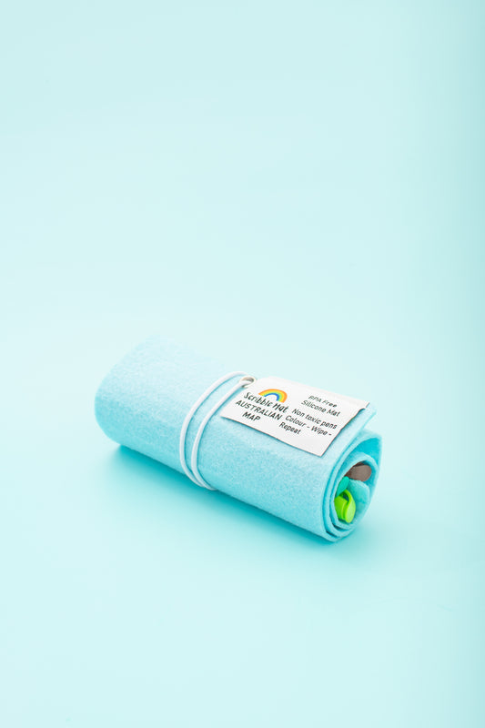 Mini - Australian Map Reusable Scribble Mat