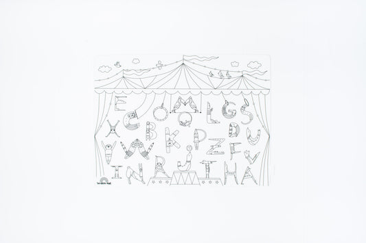 Alphabet Acrobats Reusable Scribble Mat