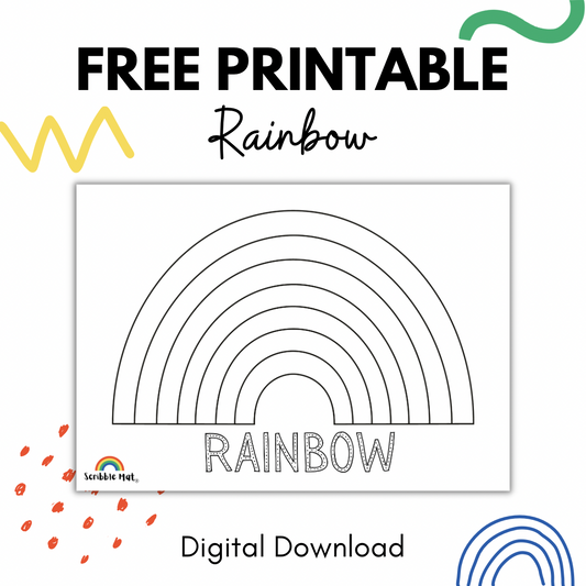 Printable - Rainbow - FREE Digital Download