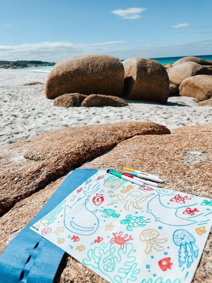 Under the Sea Reusable Scribble Mat