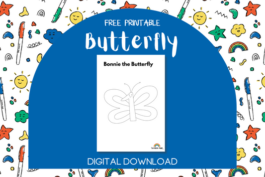 Printable - Bonnie the Butterfly - FREE Digital Download