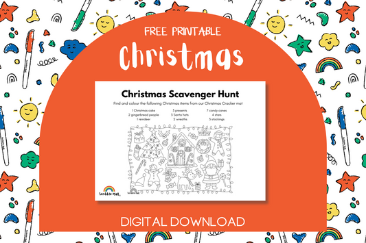 Printable - Christmas Scavenger Hunt - FREE Digital Download