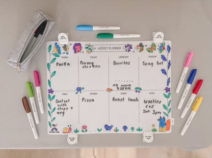 Weekly Planner Reusable Mat