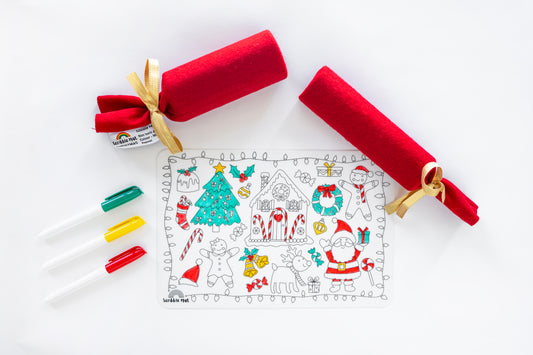 Christmas Cracker Reusable Scribble Mat