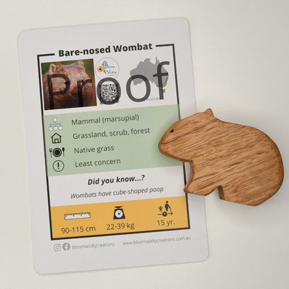 Wombat Wooden Toy
