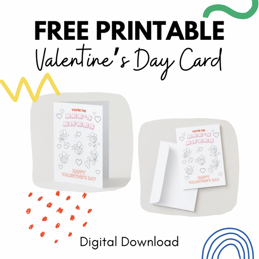 Printable - Valentine's Day Card - FREE Digital Download