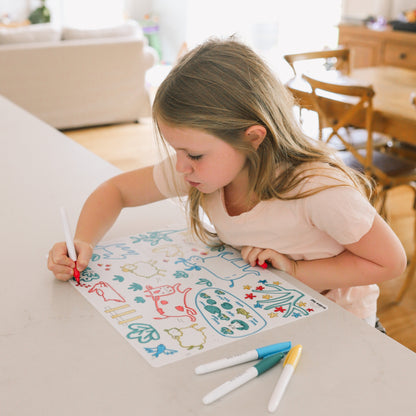 On the Farm Reusable Scribble Mat