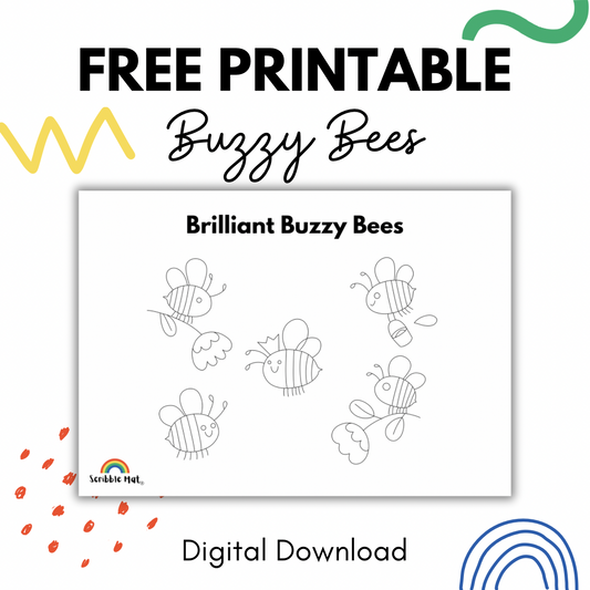 Printable - Brilliant Buzzy Bees - FREE Digital Download