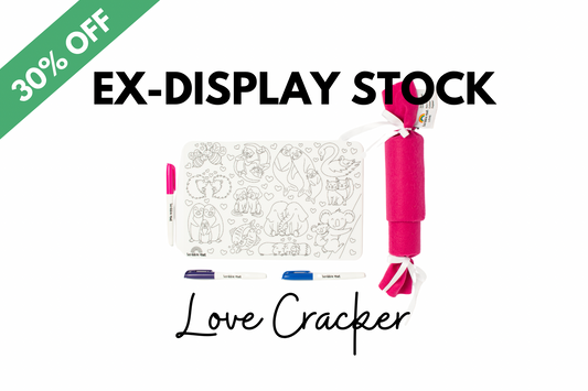 *EX-DISPLAY STOCK* Love Cracker Reusable Scribble Mat