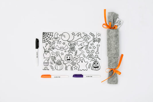 Halloween Cracker Reusable Scribble Mat