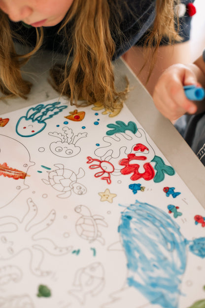 Under the Sea Reusable Scribble Mat